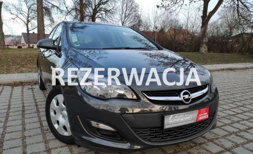 Opel Astra Astra J 1.4 Benz Bez turbo 2013r Zadbana Rej PL GWARANCJA zdjęcie 