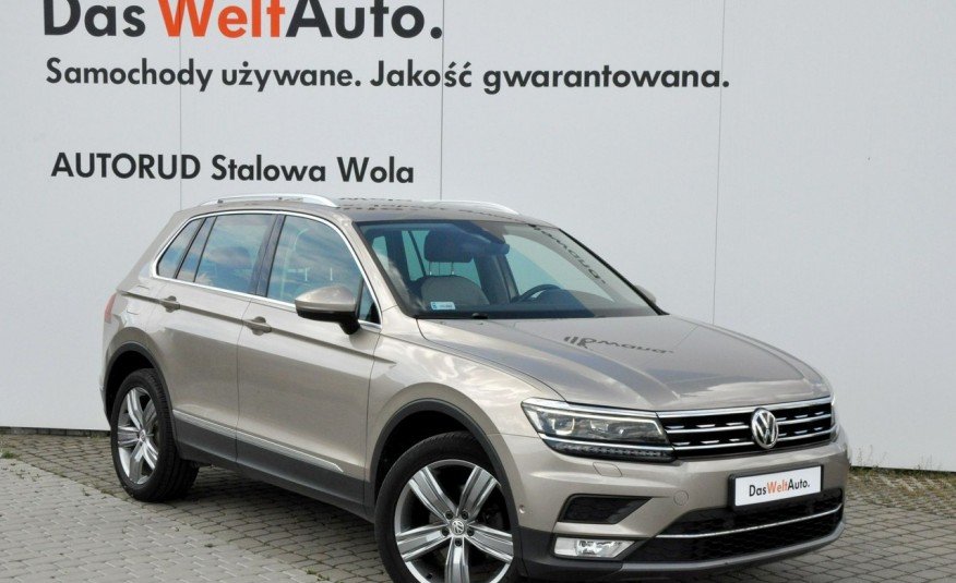 Volkswagen Tiguan 2.0 TDI 150KM 4Motion Highline LED Polski Salon FV marża zdjęcie 