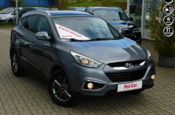 Hyundai ix35 1.7 Diesel- Skóra- Nawigacja- Telefon- Kamera Cofania- Serwis