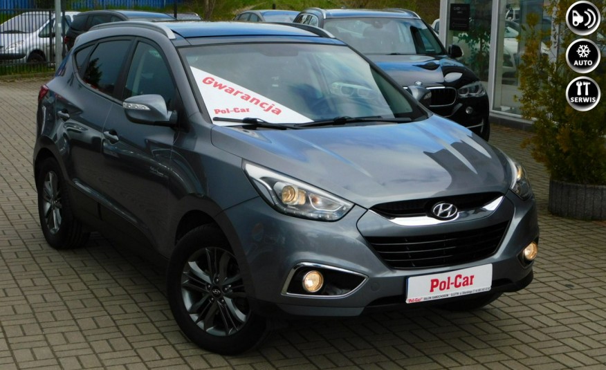 Hyundai ix35 1.7 Diesel- Skóra- Nawigacja- Telefon- Kamera Cofania- Serwis zdjęcie 