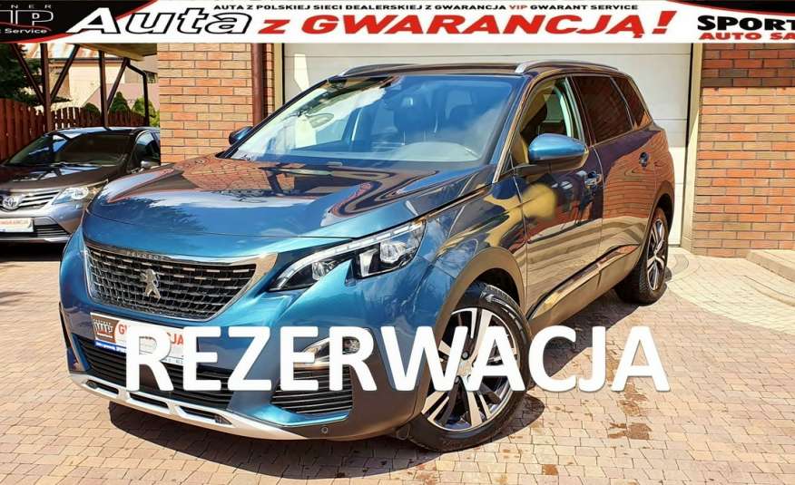 Peugeot 5008 2.0 BlueHDI 150 KM, ALLURE Salon PL, I WŁ, Panorama FULL LED.7 osób zdjęcie 