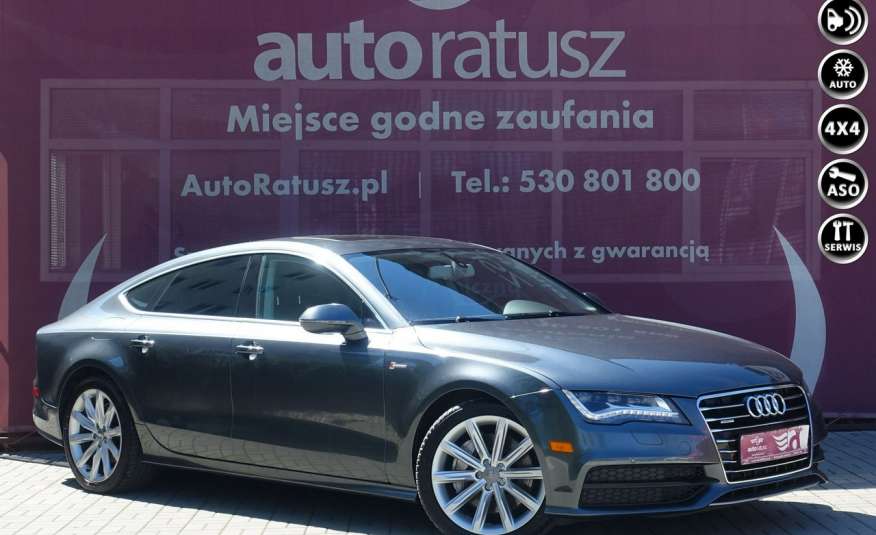 Audi A7 AUTOMAT Gwarancja Zadbany 3.0T 301 KM quattro zdjęcie 