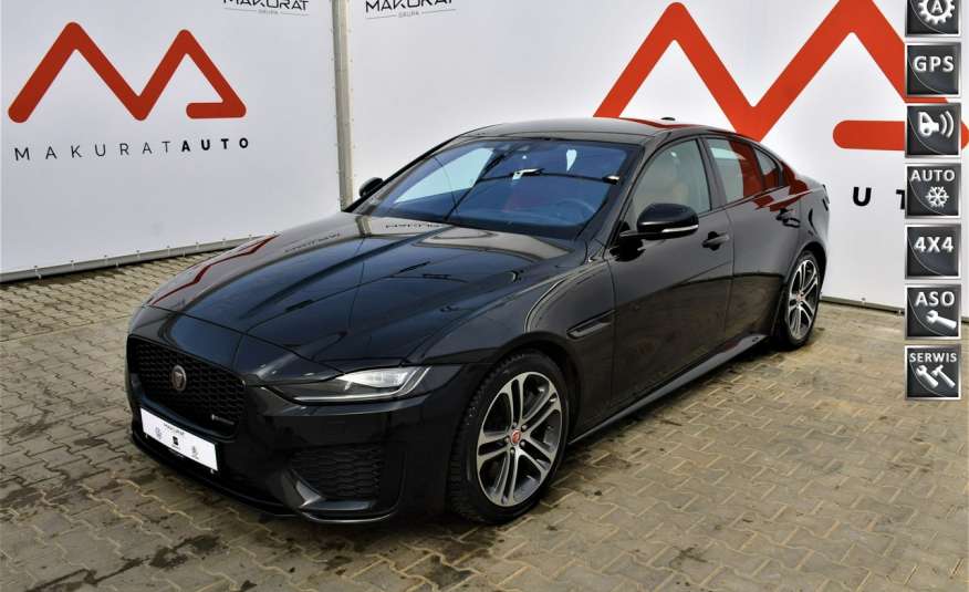 Jaguar XE P.salon, FV23%, ASO, AWD, R-Dynamic, Skóry, LED, El. fotele, Kamera zdjęcie 