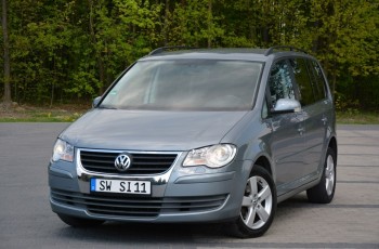 Volkswagen Touran 1.6MPI(102KM) United Lift 7-Foteli Chrom Reling Alu 16"I Wł ASO VW