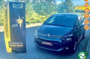 Citroen C4 Picasso 1.6hdi 115KM navi ledy 1 wł serwis bezwypadkowy 1 rok gwaranacji zamia