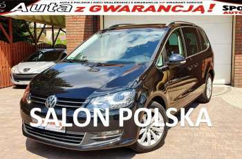 Volkswagen Sharan 2.0 TDI 184 KM, HIGHLINE, DSG, 7 OSÓB, Panorama, Navi, Salon PL, f.vat23%