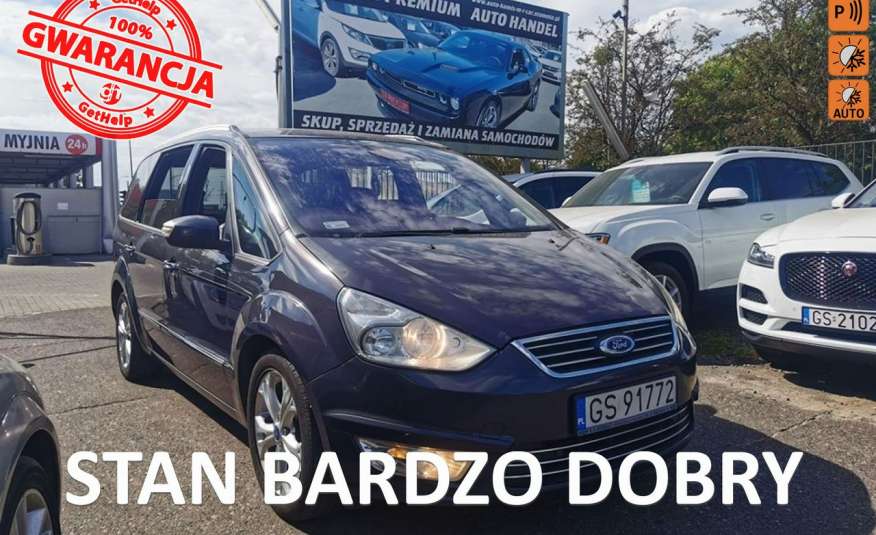 Ford Galaxy 2.0 TDCI 140 KM, Skóra, Klima, Nawigacja, Bluetooth, Komputer, Isofix zdjęcie 
