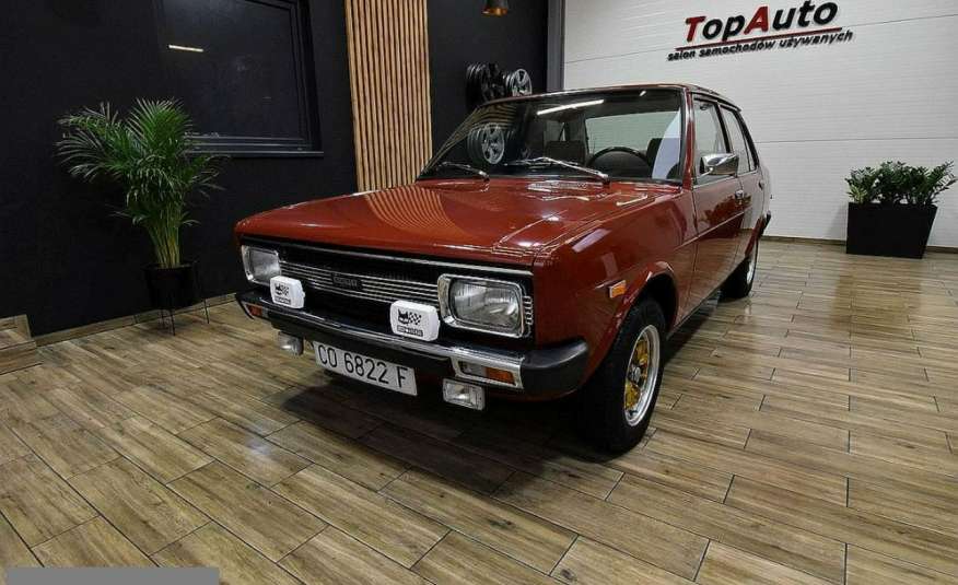 131 131 klasyk 1430 bez rdzy 1977 fiat 131 PERFEKCYJNY zabytek 33000K zdjęcie 
