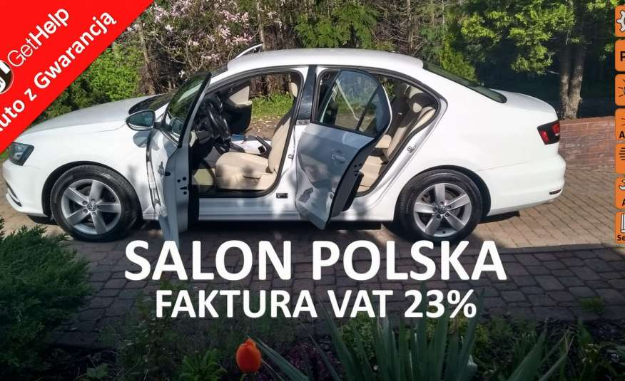Volkswagen Jetta DSG BI-XENONY Salon PL 2.0Tdi 150KM Serwis Tylko ASO VW 36.5 Netto zdjęcie 