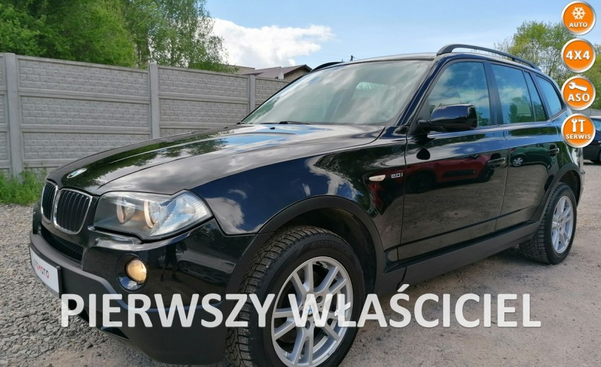 BMW X3 2.0 1WŁ 6biegów 4X4 Klima El szyby Alu Stan BDB Bez Rdzy Bezwyp Oplac zdjęcie 