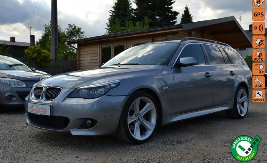 BMW 530 skórzana Tapicerka Zarejestrowany HeadUP Szyberdach Zadbany zdjęcie 