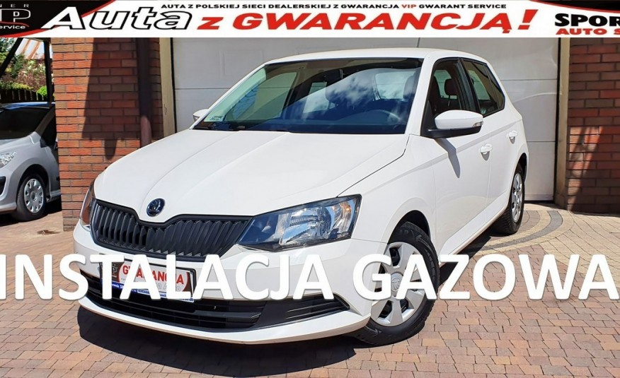Skoda Fabia 1.0 MPI 75 KM+ GAZ , 2018 - rej, Salon PL, I Wł, serwis ASO, F.vat23% zdjęcie 