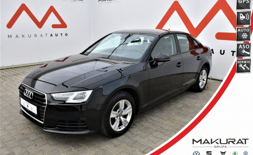 Audi A4 SalonPL, Vat23%, LED, Navi, Cz. Parkowania, Tempomat, Bluetooth, Alu 4x2 zdjęcie 