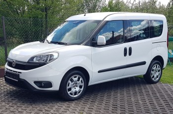 Fiat Doblo 5 OSÓB KLIMA 2xDRZWI BOCZNE PRZESUWNE KRAJOWY I-WŁAŚCICIEL