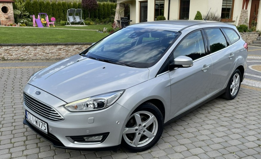 Ford Focus 1.5 TDCi Titanium ECOnetic ASS Sony Navi / I-właściciel / Bezwypadkowy zdjęcie 