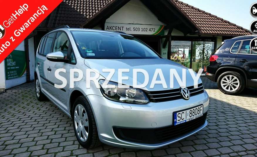 Volkswagen Touran Tylko 109 tys.km + 7 osób + rok gwarancji GetHelp w cenie zdjęcie 