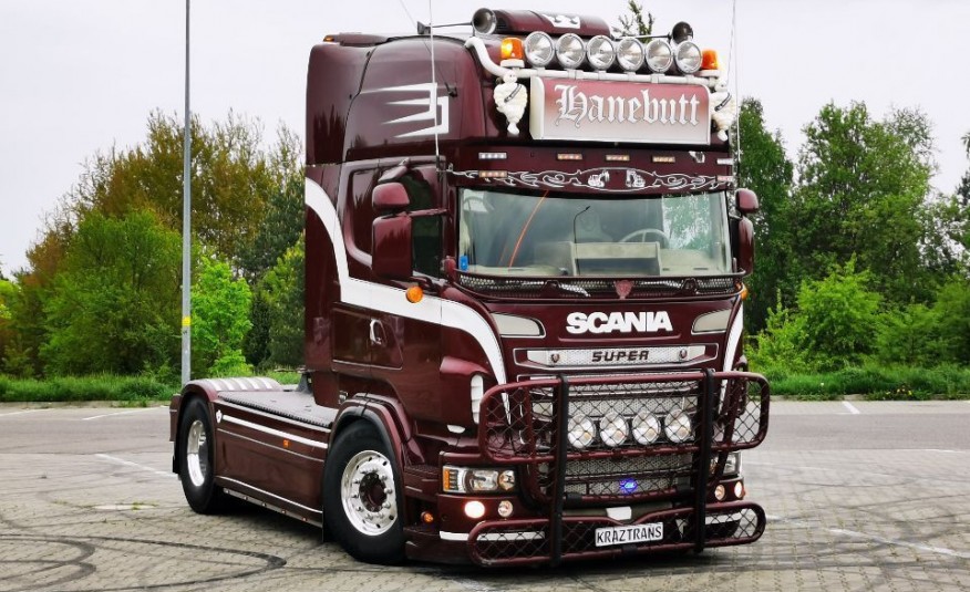 Scania R560 eev 750PS V8 show truck z Niemiec jedyna taka tuning tv zdjęcie 