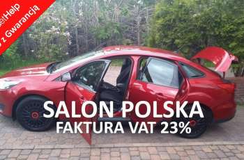 Ford Focus Instalacja Gazowa Salon PL LIFT Ledy FV23% 1.6 105KM 28.3 netto