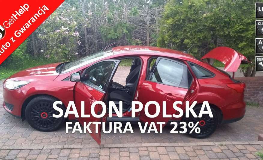 Ford Focus Instalacja Gazowa Salon PL LIFT Ledy FV23% 1.6 105KM 28.3 netto zdjęcie 