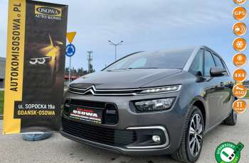 Citroen C4 Grand Picasso 2.0hdi 150KM bezwypadkowy 1 wł Navi camera automat 7 os.1rok gwaranc