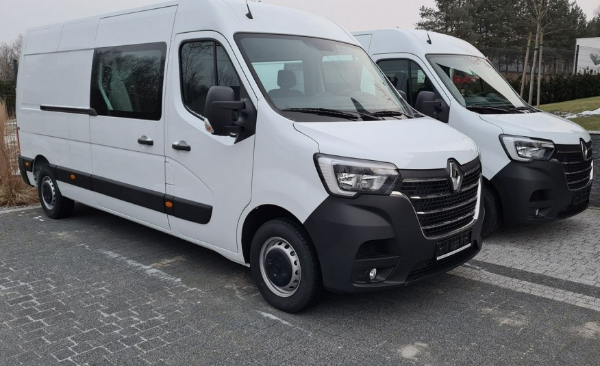 Renault Master NOWY DOSTĘPNY 7-OSÓB L3H2 KLIMA DŁUGI WYSOKI TEMPOMAT NA GWARANCJI zdjęcie 