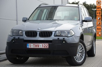 BMW X3 Opłacona 3.0D 218KM Jasne Skóry Navi Xenon Pamięci Gwarancja