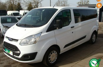 Ford Transit Custom 2.0 130 kM, 9-cio osobowy, długi, long, zarejestrowany