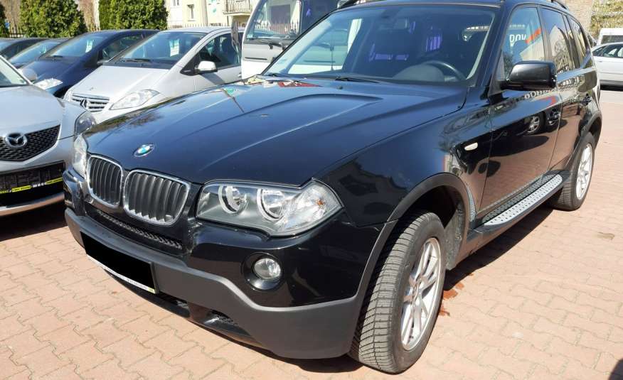 BMW X3 2.0d/177KM, MANUAL, 4X4. Zarejestrowany i Ubezpieczony. zdjęcie 