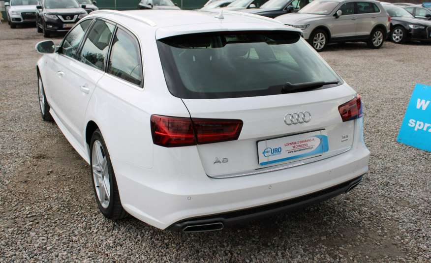 Audi A6 Salon, Sline, skora, Automat, czujniki park, grzane fotele zdjęcie 