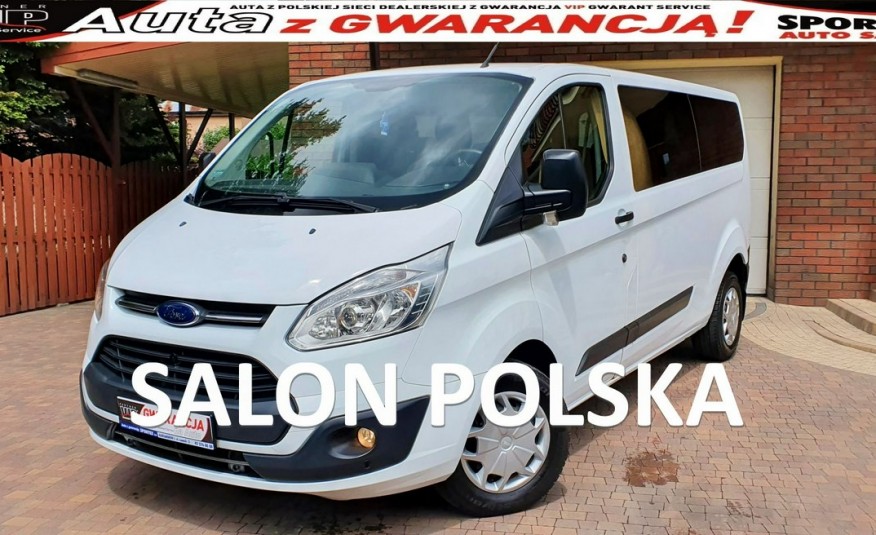 Ford Transit Custom 2018 rej. 310 L 9 osób, Przedłużany L2, Salon PL, Serwis ASO, gwarancja zdjęcie 