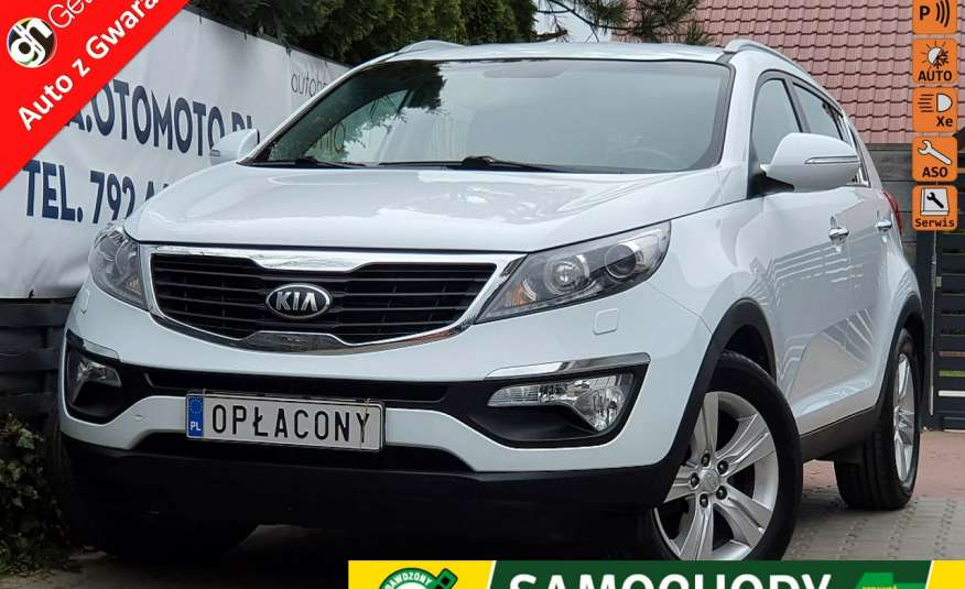 Kia Sportage Xenon, Skóra, Navi, Kamera Cofania, Led, 5xgrzany fotel, Super Stan zdjęcie 