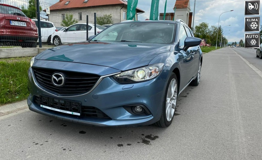 Mazda 6 2.2 D 184 KM Klima Kamera Navi z Niemiec zdjęcie 