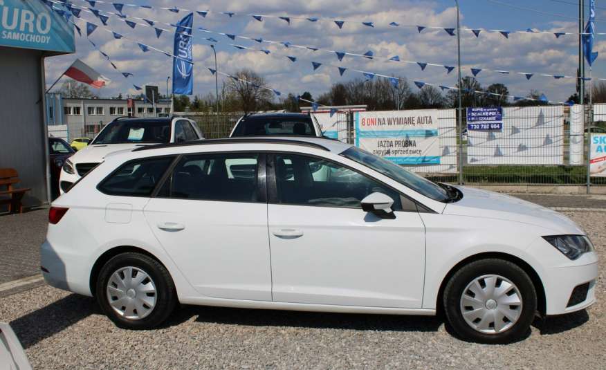 Seat Leon Salon Polska.1-Właściciel, Biały, Kombi, F-Vat zdjęcie 