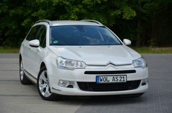 Citroen C5 2.0HDI(163KM) Exclisive Navi Skóry Masaże Asyst.Pasa Alu 17"ASO