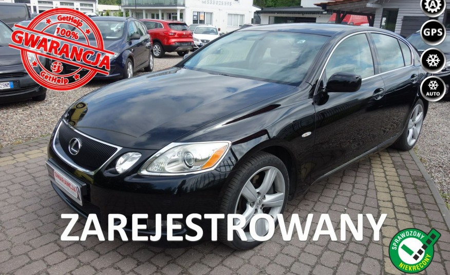 Lexus GS GS300 3.0 V6 249KM Navi Skóry Kamera 182tys KM Gwarancja zdjęcie 