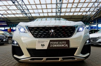 Peugeot 5008 3lata GWARANCJA 1WŁ Bezwypadkowy Kraj 7-OSOBOWY AUTOMAT Allure FV23% 4x2