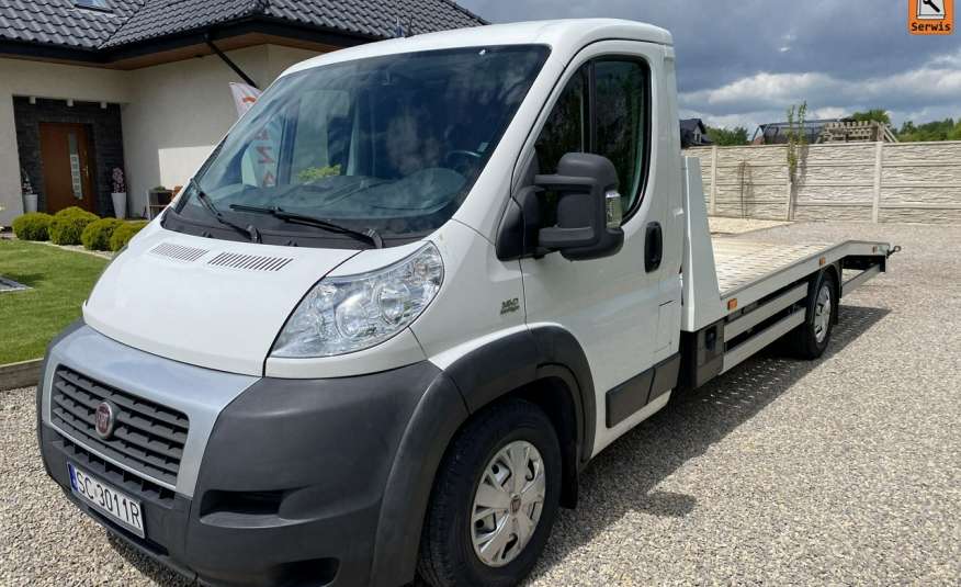 Fiat Ducato 3.0 autolaweta super stan klima webasto tempomat poduszki 42500 netto zdjęcie 