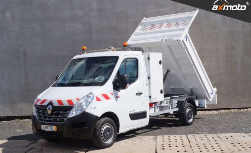 Renault Master Wywrotka Żuraw Hds Tempomat Skrzynia narzędziowa zdjęcie 