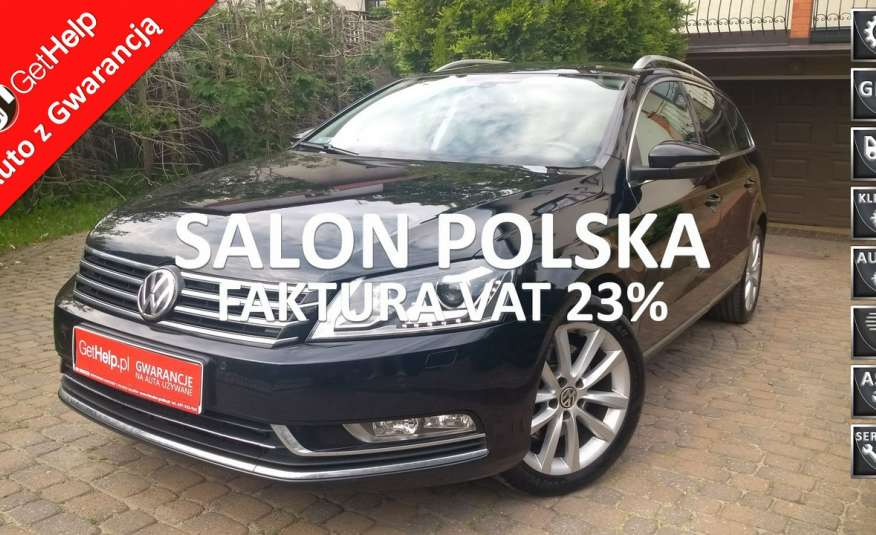 Volkswagen Passat HIGHLINE DSG Salon PL Serwis ASO 177 KM 1 WŁ. Łopatki F1 1Rej.2015 zdjęcie 