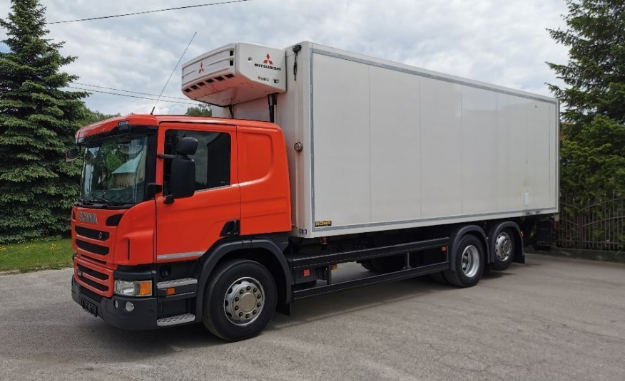 Scania P410 6x2/4 Chłodnia z windą /18 palet zdjęcie 