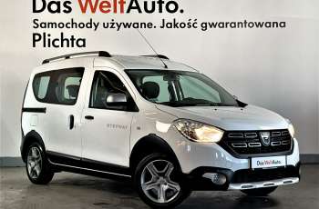 Dacia Dokker 1.6MPI LPG 109KM, Stepway, Klimatyzacja, Salon PL, 