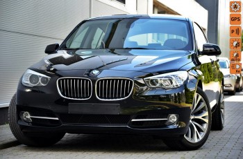 BMW 5GT Opłacona 3.0D Panorama Komforty Pamięci DVD Rude skóry Navi