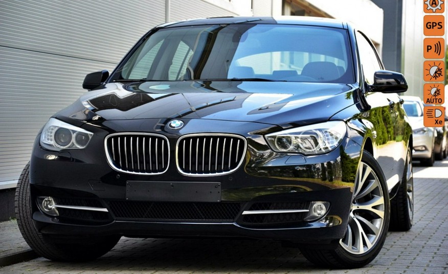 BMW 5GT Opłacona 3.0D Panorama Komforty Pamięci DVD Rude skóry Navi zdjęcie 