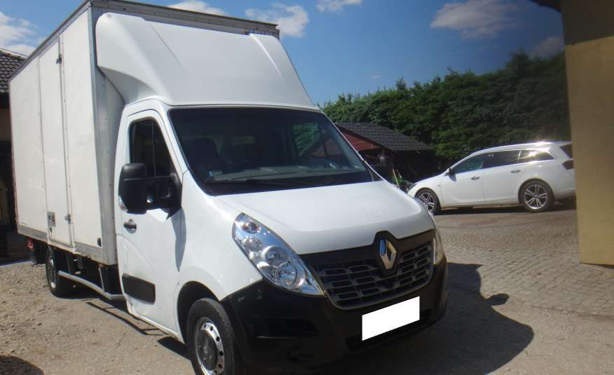 Renault MASTER LIFT 2015 kontener + winda 500kg + drzwi boczne klima tempomat zdjęcie 