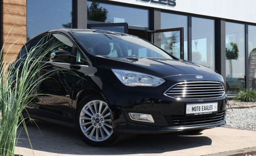 Ford C-Max 100%wersja TITANIUM, duża navi 2017 ROK LED bardzo zadbany zdjęcie 