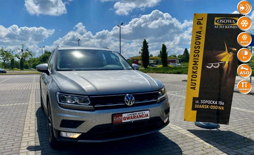 Volkswagen Tiguan 1.5TSI DIGITAL LEDY NAVI WEBASTO 1WŁ BEZWYPADKOWY SERWIS GWARANCJA zdjęcie 