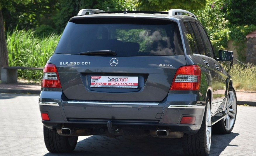 Mercedes GLK 350 3.0 V6CDi 225KM 2010r. 4Matic BiX LED Skóra Panorama zdjęcie 5
