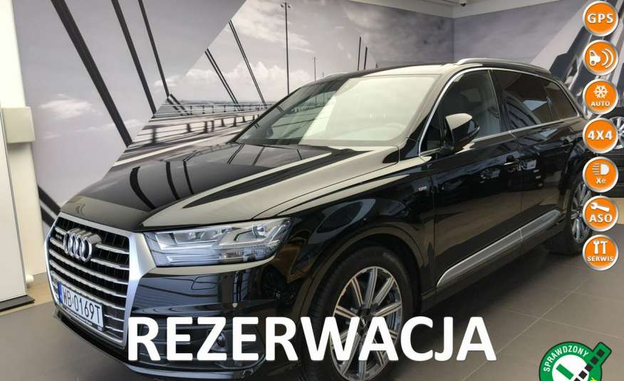 Audi Q7 Gwarancja, Salon, Ideał zdjęcie 