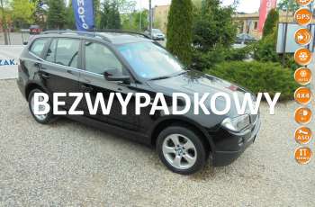 BMW X3 Bezwypadkowa, Lift, super wyposazona , 4x4 , jedne właściciel-opłacona