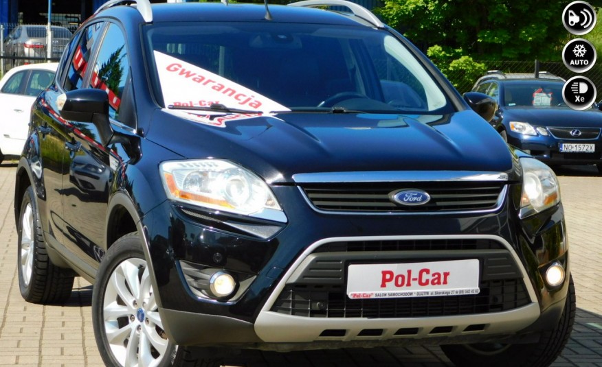Ford Kuga 2.0 TDCI- Klimatronic- Skóra- Xenon- Podgrzewane fotele- Nawigacja zdjęcie 